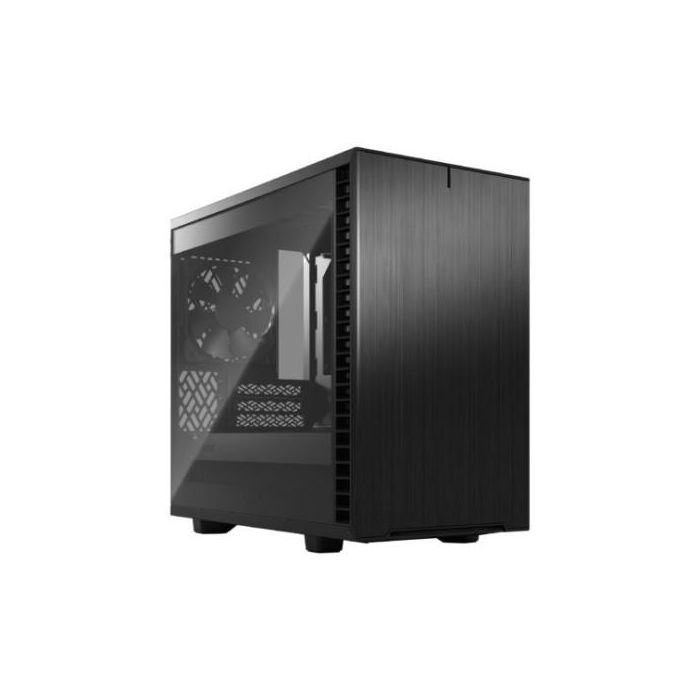 Fractal Design FFD-C-DEF7N-02 Caja de Ordenador Mini ITX/Mini-DTX Negra TG Light Tint