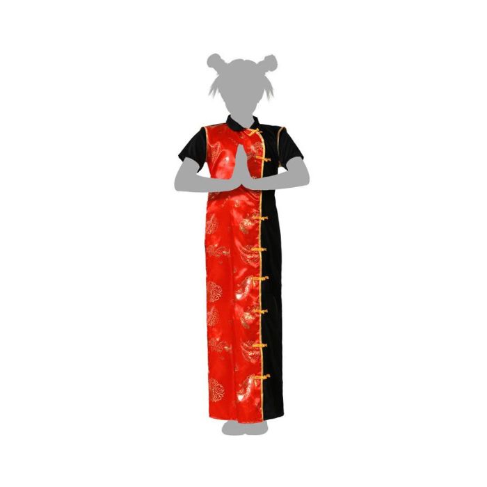 Disfraz China Negro Oriental Niña 7-9 Años 4 Disfraz China Negro Oriental Niña 7-9 Años 4
