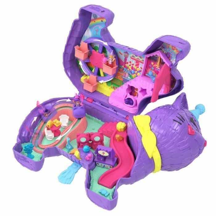 Polly Pocket JFT90 - Set Fiesta de Gatitos con Minifiguras y Accesorios 3