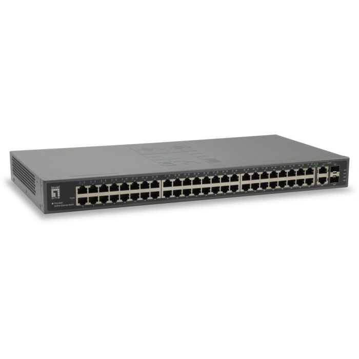 Level One FGU-5021 Switch 50x FE 2xGSFP 19"