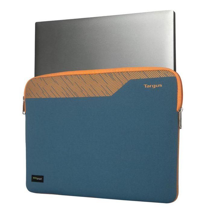 Targus Pulse II EcoSmart Funda para Portátil 16" Neopreno Ecológica Azul Naranja, Cierre Cremallera, Resistente a Salpicaduras y Arañazos 4 Targus Pulse II EcoSmart Funda para Portátil 16" Neopreno Ecológica Azul Naranja, Cierre Cremallera, Resistente a Salpicaduras y Arañazos 4