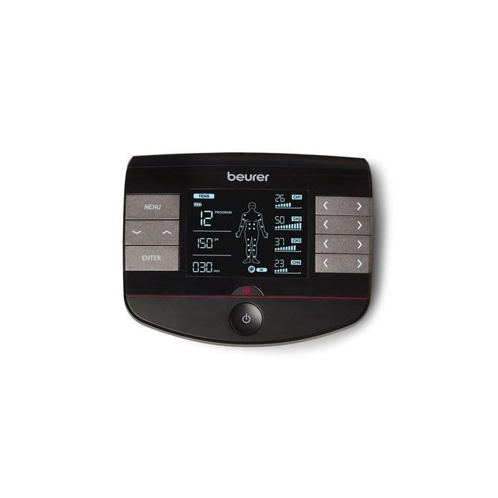 Beurer EM-89 Electroestimulador con Función de Calor - 8 Electrodos para Regeneración Muscular y Relajación Beurer EM-89 Electroestimulador con Función de Calor - 8 Electrodos para Regeneración Muscular y Relajación