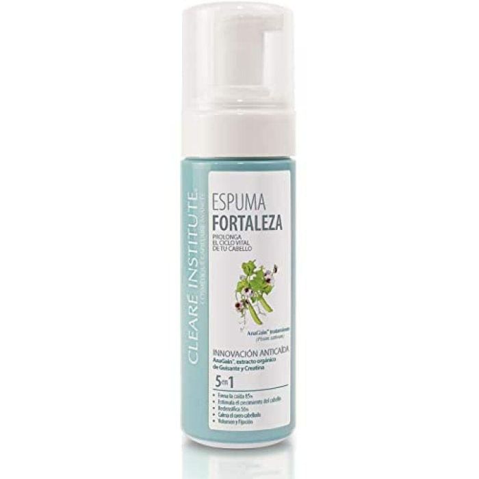 Clearé Institute Tratamiento Espuma Anticaída con AnaGain y Creatina - Frena Caída 85%, Redensifica 56%, Volumen, Crecimiento 150 ml