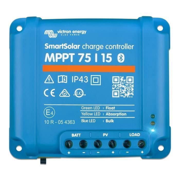 Regulador solar Victron MPPT - 75/15 - 12/24V - 15A 1 Regulador solar Victron MPPT - 75/15 - 12/24V - 15A 1