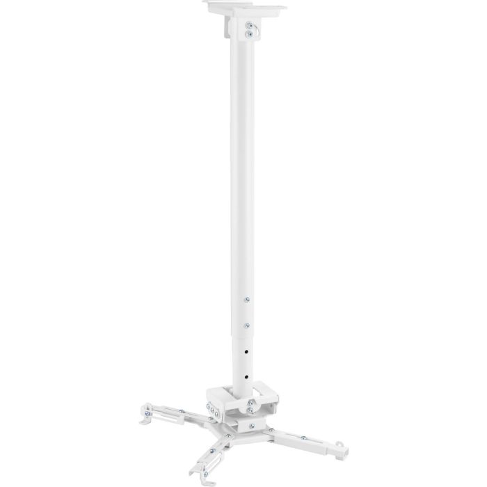 Vivolink Soporte a techo para proyector máx. 35kg ajustable 60.5-90.5cm 360º blanco 4 Vivolink Soporte a techo para proyector máx. 35kg ajustable 60.5-90.5cm 360º blanco 4