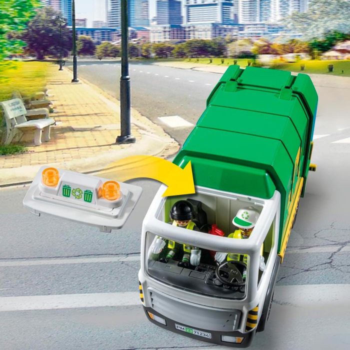 Camión De Reciclaje City Life 71234 Playmobil 3 Camión De Reciclaje City Life 71234 Playmobil 3