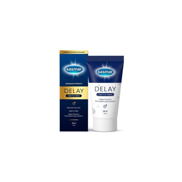 Sasmar Lubricante Retardante para Hombres 30ml - Ayuda a Prevenir la Eyaculación Precoz con Ingredientes Naturales