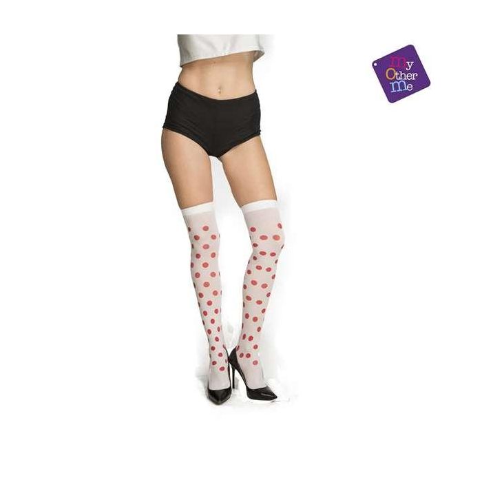 My Other Me Medias Puntos Rojos Multicolor Talla S 0 My Other Me Medias Puntos Rojos Multicolor Talla S 0