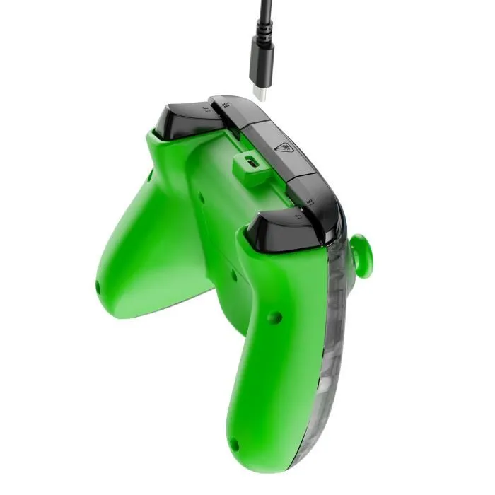 Turtle Beach TUR0840454400045 Gamepad - Xbox Series X|S, Xbox One y PC - Rematch Core - RGB - Con cable - Camuflaje Negro/Verde 3