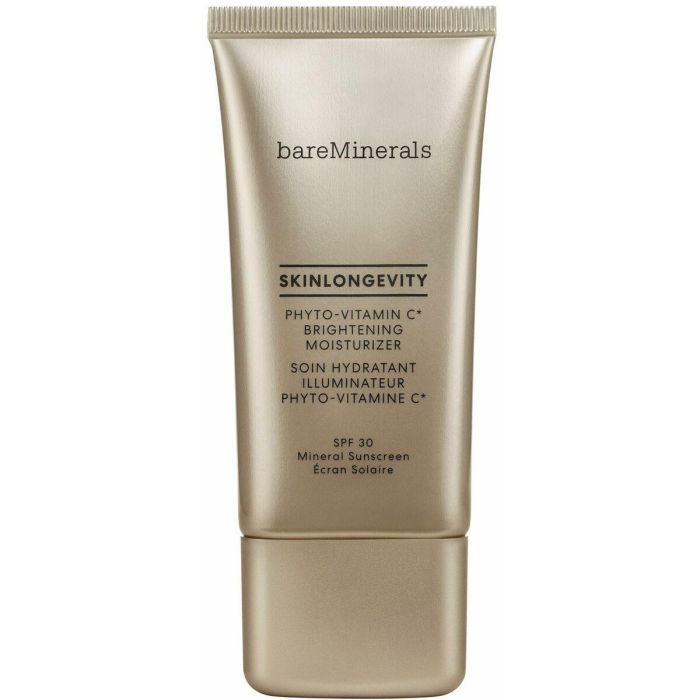 bareMinerals SKINLONGEVITY Hidratante Iluminador Facial con Fito-Vitamina C, SPF30 Mineral, 24h Hidratación y Anti-Manchas 50 ml bareMinerals SKINLONGEVITY Hidratante Iluminador Facial con Fito-Vitamina C, SPF30 Mineral, 24h Hidratación y Anti-Manchas 50 ml