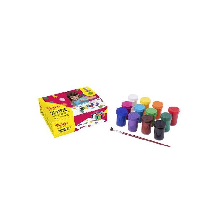 Tempera Jovi 15 Ml (Bote) Estuche De 12
