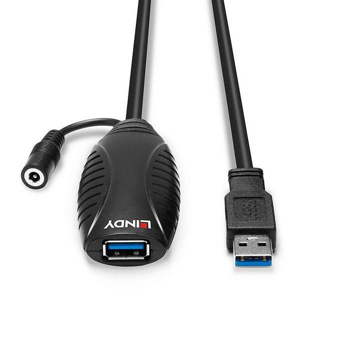 Lindy Cable Extensor Activo USB 3.0 de 10m, 5Gbps, USB A Macho-Hembra para PC/Laptop, Soporta Cadena hasta 20m 3 Lindy Cable Extensor Activo USB 3.0 de 10m, 5Gbps, USB A Macho-Hembra para PC/Laptop, Soporta Cadena hasta 20m 3