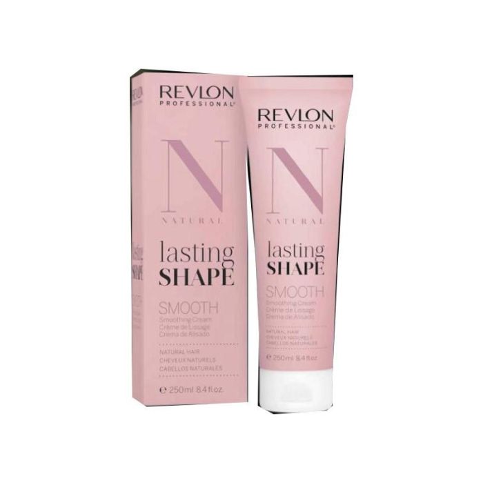 Revlon LASTING SHAPE smooth Crema de Peinado y Tratamiento de Keratina para Cabello Natural Anti-Rotura y Protección Térmica 200 ml Revlon LASTING SHAPE smooth Crema de Peinado y Tratamiento de Keratina para Cabello Natural Anti-Rotura y Protección Térmica 200 ml