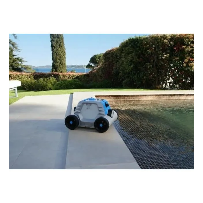 Robopool HJ1005 Robot Eléctrico para Limpieza de Piscinas - Fondo Plano - Con Batería - Hasta 6 x 3 m 3