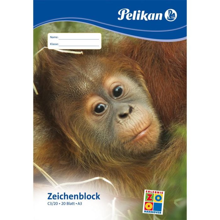 Pelikan Zeichenblock A3 20 Blatt C3/20 FSC-Mix 1 Pelikan Zeichenblock A3 20 Blatt C3/20 FSC-Mix 1