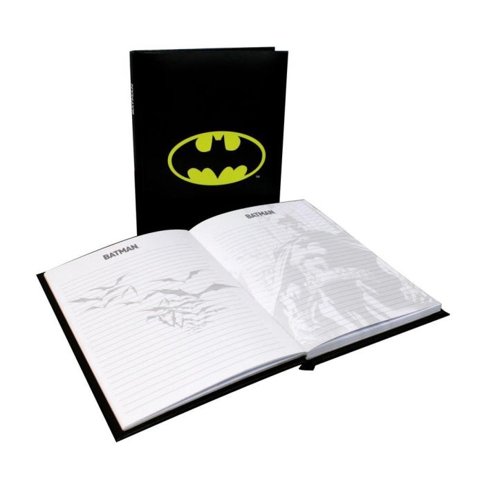 SD Toys Libreta Batman Símbolo con Luz LED Integrada DC Comics Accesorio Fans 1