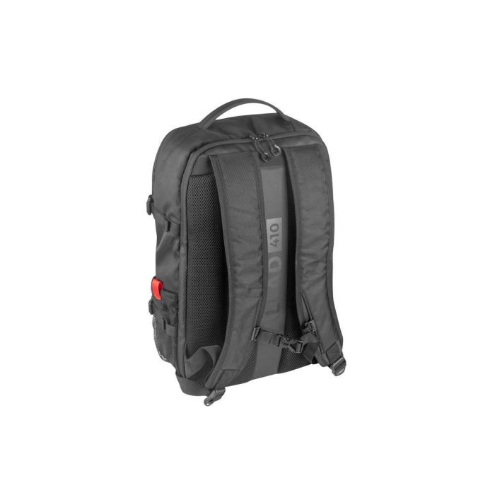 GENESIS Pallad 410 Mochila para Portátil 15.6" Universal, Impermeable, Poliéster 1680D, Senderismo Urbano Negro 4