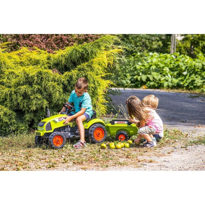 Falk Claas Arion Tractor de Pedales y Cargador Retroexcavadora con Remolque Basculante y Capó de Apertura para Niños 2-5 Años 1 Falk Claas Arion Tractor de Pedales y Cargador Retroexcavadora con Remolque Basculante y Capó de Apertura para Niños 2-5 Años 1