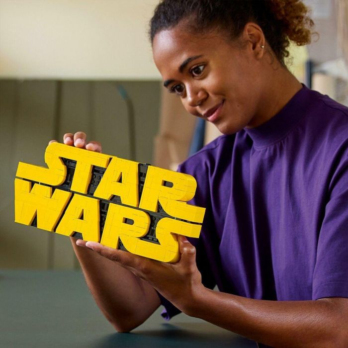 Lego Star Wars 75407 Logotipo de Star Wars - Set de Construcción para Adultos - Decoración 8 Lego Star Wars 75407 Logotipo de Star Wars - Set de Construcción para Adultos - Decoración 8