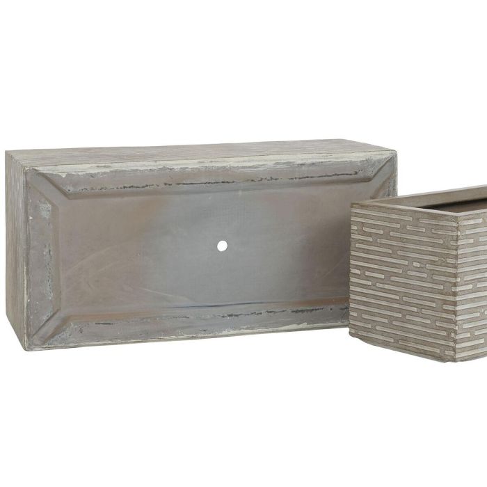 Jardinera Terraza Y Jardin DKD Home Decor Beige 37.5 x 37.5 x 74.5 cm Set de 3 2 Jardinera Terraza Y Jardin DKD Home Decor Beige 37.5 x 37.5 x 74.5 cm Set de 3 2