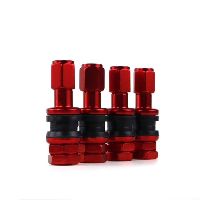Válvula OMP Rojo Aluminio 4 uds 3 Válvula OMP Rojo Aluminio 4 uds 3