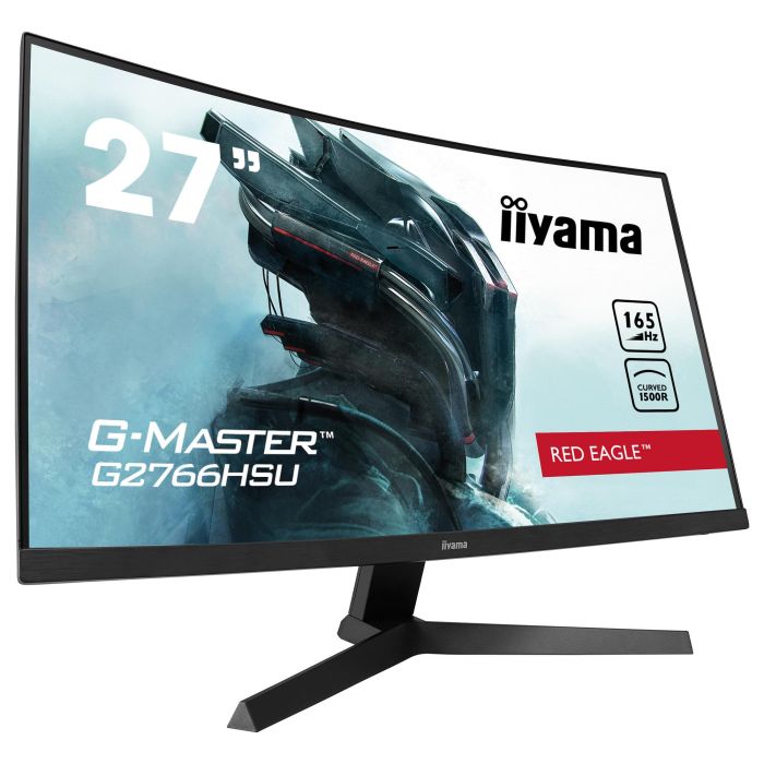 Iiyama G2766HSU-B1 Monitor Gaming 27" FHD 1920 x 1080, 1ms, 165Hz, VA, Curvo 1500R, FreeSync Premium, Negro