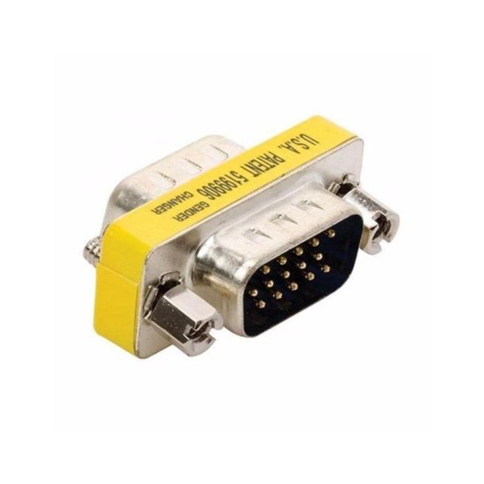 Adaptador Macho A Macho Cables Vga 1 Adaptador Macho A Macho Cables Vga 1
