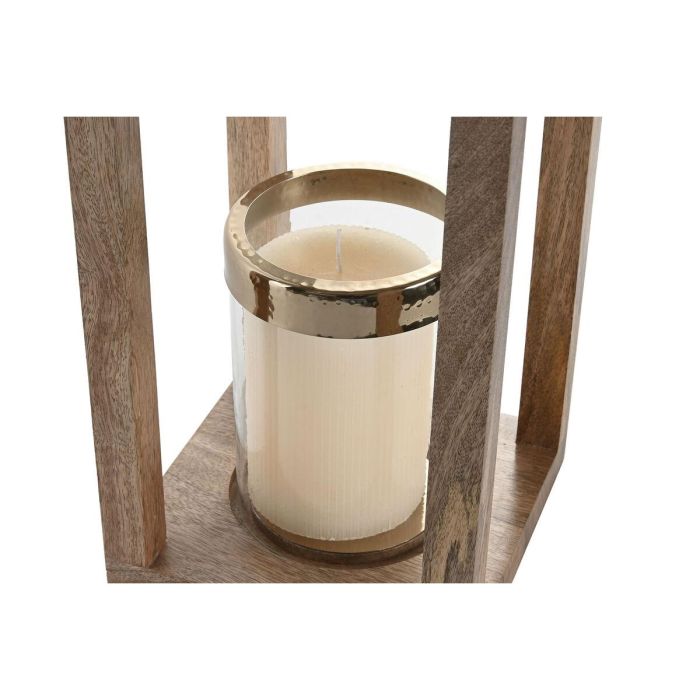 Portavela Vintage DKD Home Decor Marron 25 x 54 x 25 cm 2 Portavela Vintage DKD Home Decor Marron 25 x 54 x 25 cm 2