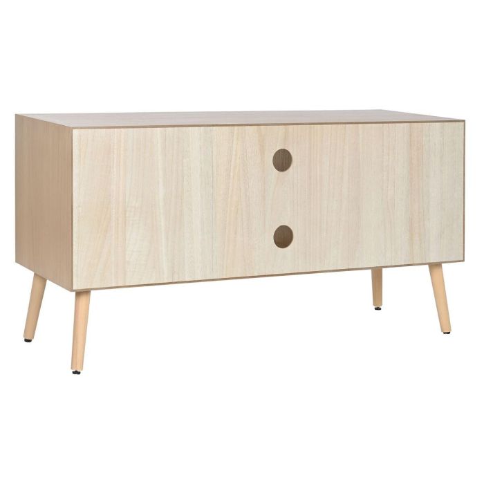 Mueble de TV Home ESPRIT Natural Madera de Paulonia Madera MDF 120 x 40 x 60 cm 6 Mueble de TV Home ESPRIT Natural Madera de Paulonia Madera MDF 120 x 40 x 60 cm 6