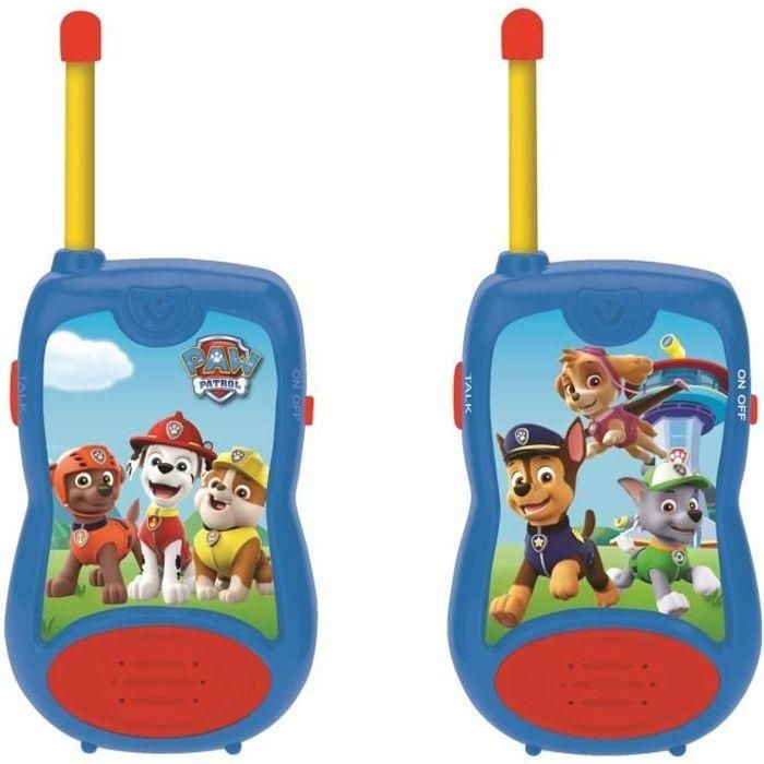 Lexibook TW12PA Walkie-Talkie Patrulla Canina para Niños, 100m de Alcance 0 Lexibook TW12PA Walkie-Talkie Patrulla Canina para Niños, 100m de Alcance 0