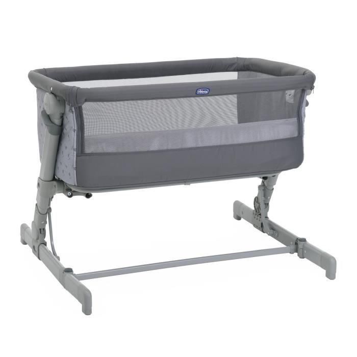 Cuna colecho CHICCO Next2Me GO - Compacta - Plegable - Reclinable - 6 niveles de altura - Gris oscuro 4 Cuna colecho CHICCO Next2Me GO - Compacta - Plegable - Reclinable - 6 niveles de altura - Gris oscuro 4