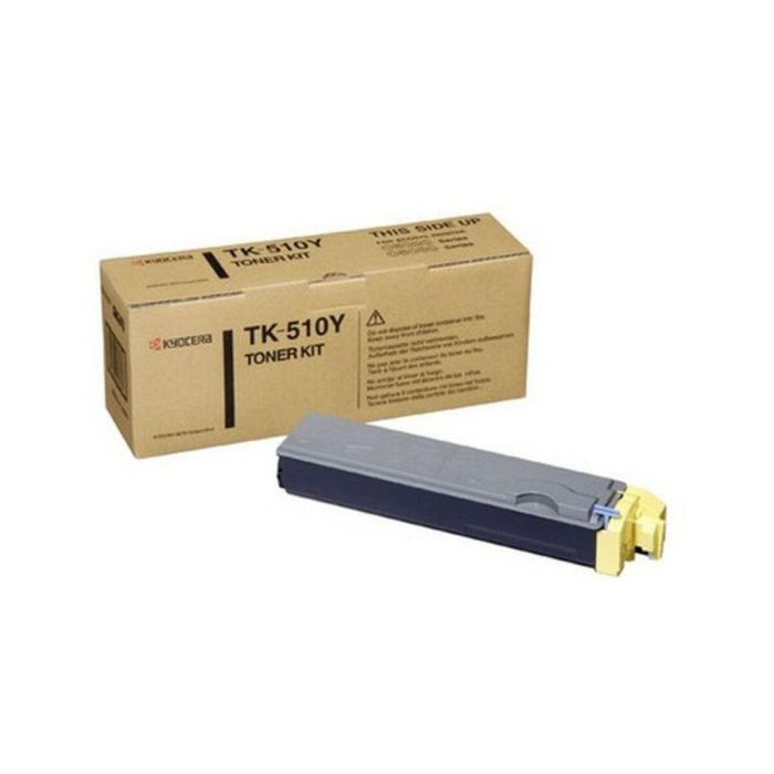 Tóner Original Kyocera TK-510Y Amarillo Negro 1 Tóner Original Kyocera TK-510Y Amarillo Negro 1