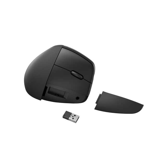 HP Ratón Inalámbrico Ergonómico Vertical 920 6H1A4AA, Negro, 5 Botones, 4000 DPI, USB Type-C 6