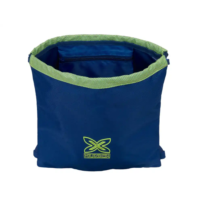 Bolsa Mochila con Cuerdas Munich North Azul marino 35 x 40 x 1 cm 3
