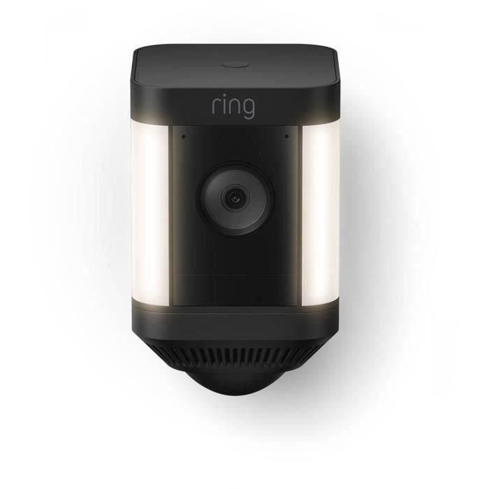 Ring RIN0840268988586 Cámara de vigilancia Spotlight Plus Enchufable Negra (UE)