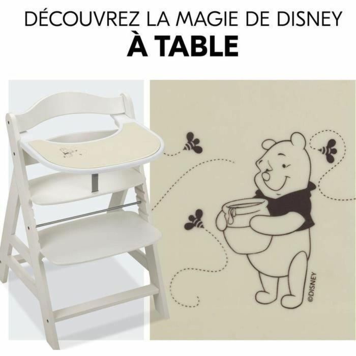 HAUCK AAAPN61081 Mantel individual para trona, 100% silicona de grado alimenticio, diseño Winnie the Pooh Beige 5