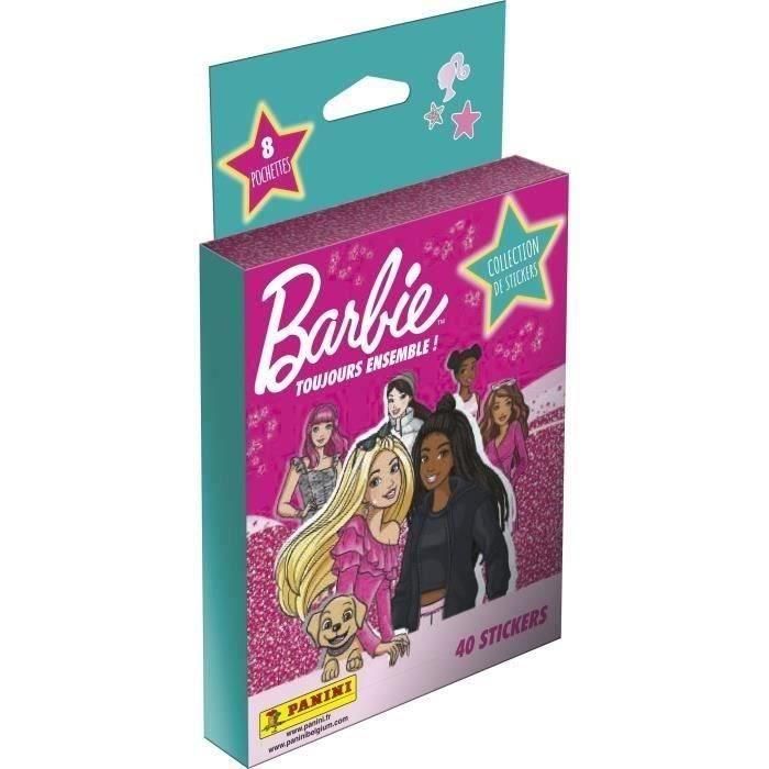 Blíster de 8 bolsillos PANINI - BARBIE CORE COLLECTION 1 Blíster de 8 bolsillos PANINI - BARBIE CORE COLLECTION 1