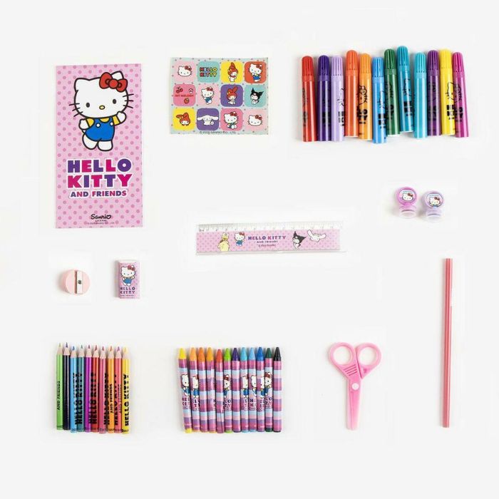Cerdá Set Papelería Coloreable Maletín Hello Kitty 31 x 28 x 4 cm para niños a partir de 5 años 5