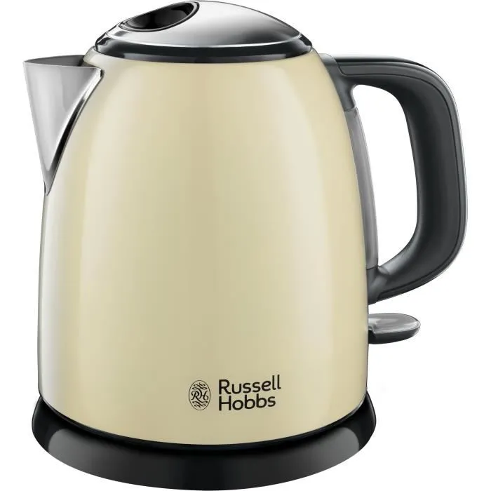 Russell Hobbs Hervidor Mini Colours Plus+ Crema 1L 24994-70 | Ahorro 66% Energía 0 Russell Hobbs Hervidor Mini Colours Plus+ Crema 1L 24994-70 | Ahorro 66% Energía 0