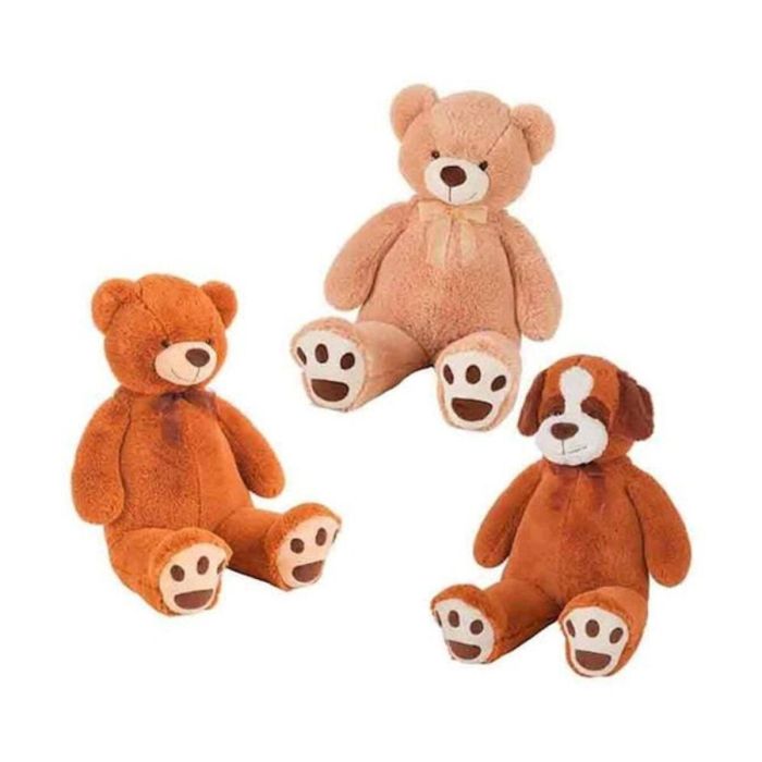 Creaciones Llopis Peluche Oso Lazo 100 cm de Poliéster, Apto para Bebés desde 0 Meses, Modelos y Colores Surtidos Creaciones Llopis Peluche Oso Lazo 100 cm de Poliéster, Apto para Bebés desde 0 Meses, Modelos y Colores Surtidos