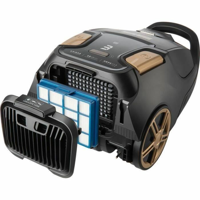 Aspiradora cilíndrica con bolsa - SENCOR - SVC 9300BK - 600 W - 59 dB - Negro 2 Aspiradora cilíndrica con bolsa - SENCOR - SVC 9300BK - 600 W - 59 dB - Negro 2