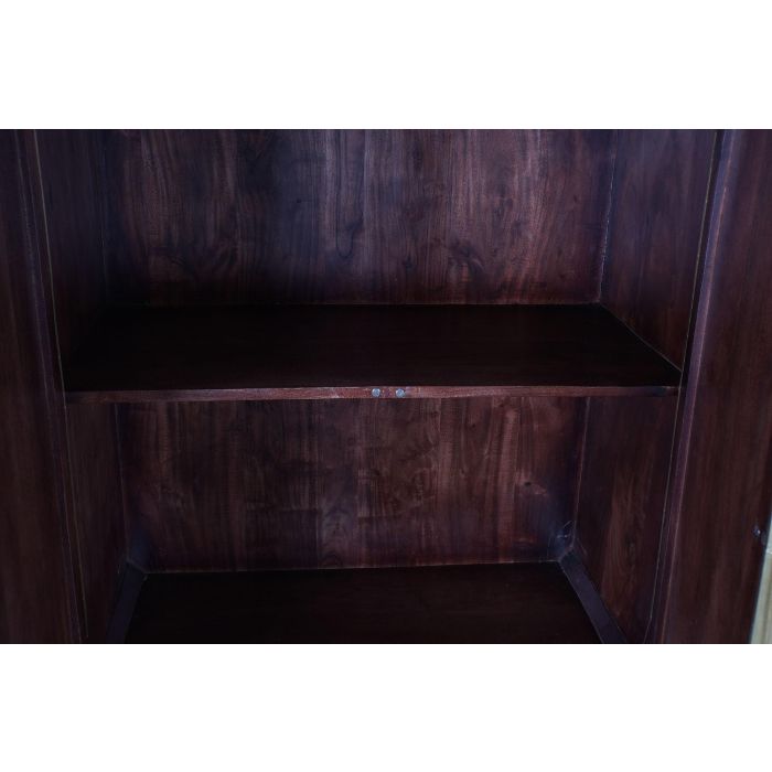 DKD Home Decor Aparador Glam Marron Oscuro y Dorado de Madera de Mango y Acacia con 2 Puertas y 2 Estanterías 156.5x84x43 cm 6 DKD Home Decor Aparador Glam Marron Oscuro y Dorado de Madera de Mango y Acacia con 2 Puertas y 2 Estanterías 156.5x84x43 cm 6