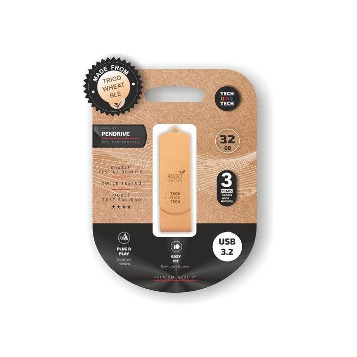 Memoria Usb 32Gb Tech-One-Tech Eco 3.2 (Incluye Canon Lpi De 0.24 )