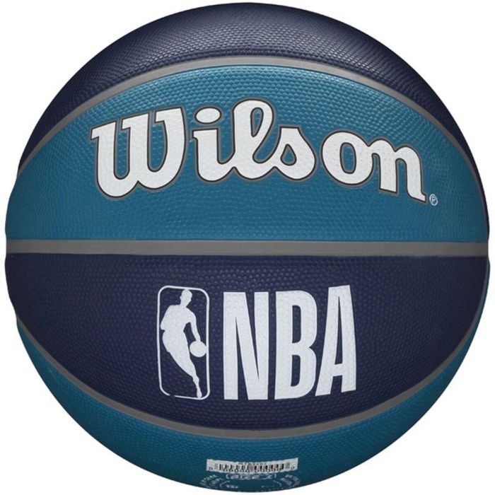 Balón de Baloncesto Wilson NBA Tribute Charlotte Caucho (Talla 7) 1 Balón de Baloncesto Wilson NBA Tribute Charlotte Caucho (Talla 7) 1