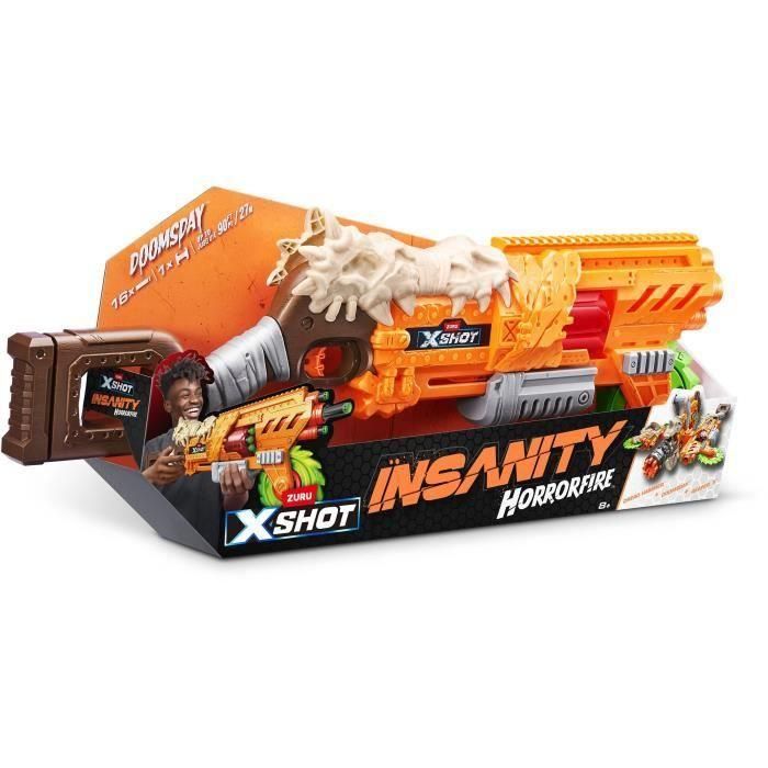 Pistola de Dardos X-Shot Insanity Horrorfire Doomsday 70 cm 1 Pistola de Dardos X-Shot Insanity Horrorfire Doomsday 70 cm 1