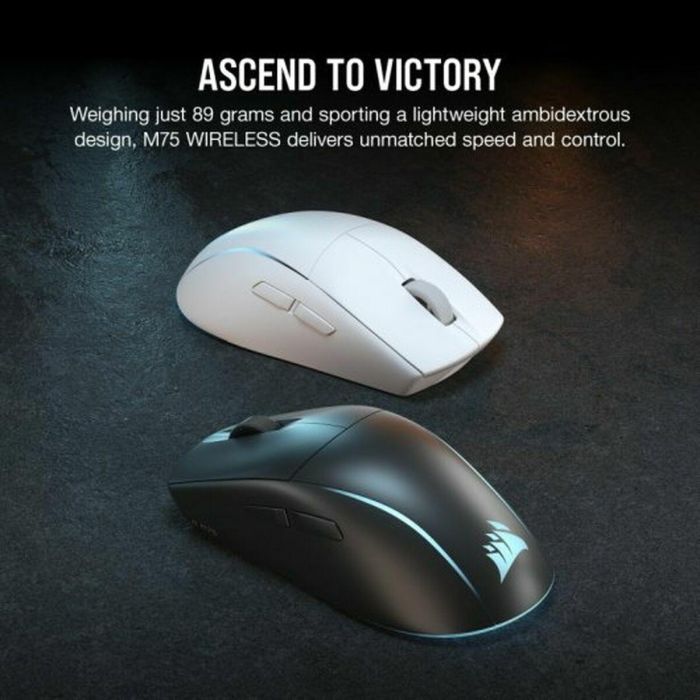 Corsair COR1716021245643 M75 Wireless Ratón inalámbrico para juegos, ambidiestro, RGB 5 Corsair COR1716021245643 M75 Wireless Ratón inalámbrico para juegos, ambidiestro, RGB 5