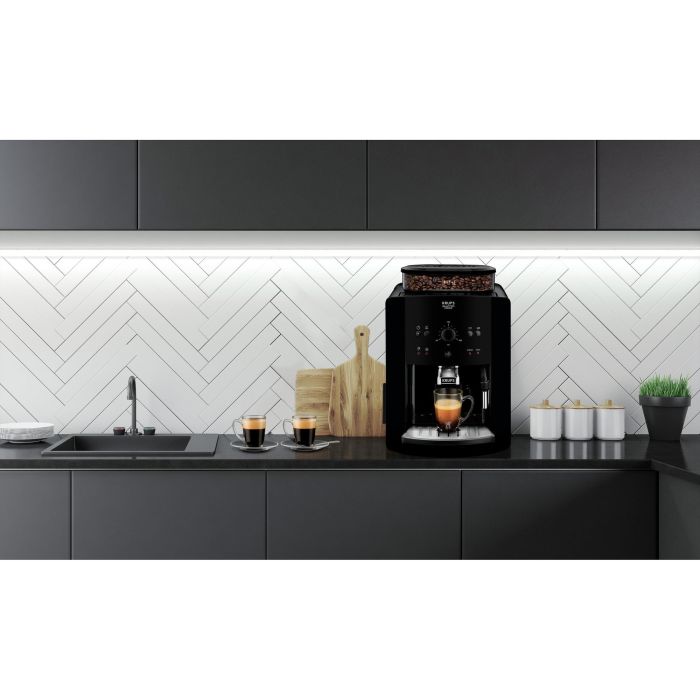 Krups Arabica EA8110 Cafetera Espresso Automática Quattro Force 1.7L 1450W con Molinillo Integrado Negro 5