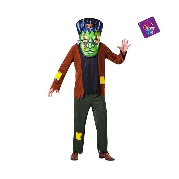 My Other Me Disfraz Frankenstein Cabezudo Hombre Talla M con Mono y Capucha 3D 0 My Other Me Disfraz Frankenstein Cabezudo Hombre Talla M con Mono y Capucha 3D 0