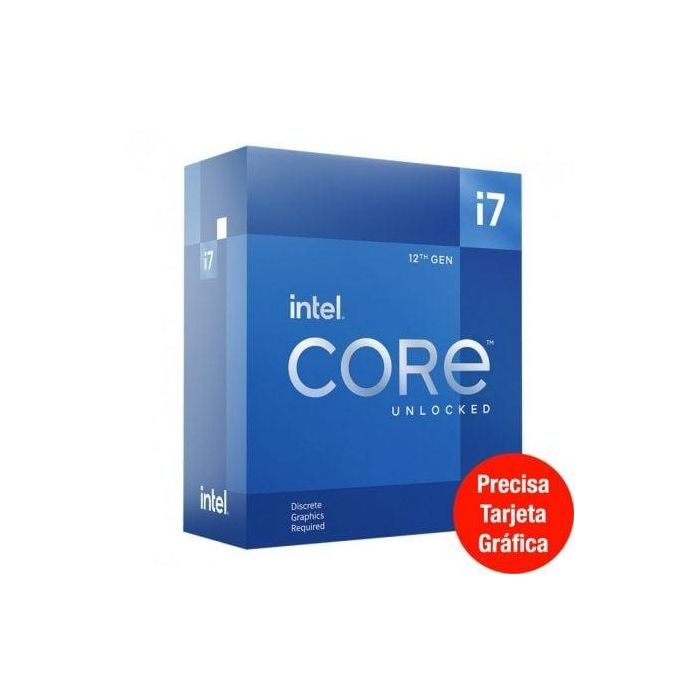 Intel Procesador Core i7-12700KF BX8071512700KF 3.60GHz Socket 1700