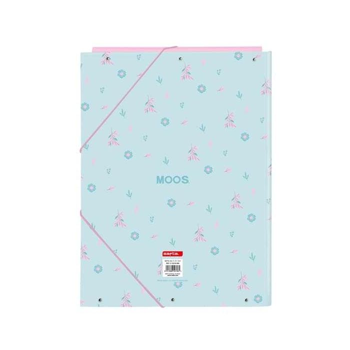 Carpeta Gomas Solapas Safta Folio Moos Garden 1